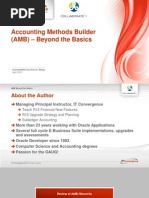 Accounting Methods Builder - Beyond the Basics