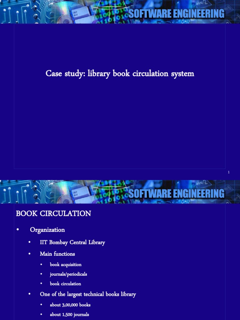 IIT Library Book Circulation System Analysis | PDF | Feasibility Study ...