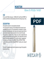 Cost-effective 105mm tank gun training rounds