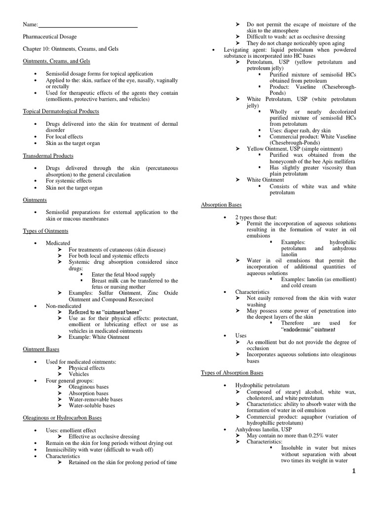black and white ointment skin protectant