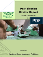 Post Election Review Report