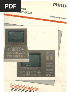 MAHO Philips 432 M700 - Programming Manual | PDF
