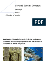 Biodiversity and Species Concept