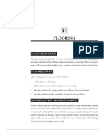 Flooring: Certificate in Construction Supervision (CIVIL)