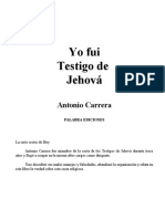 Yo Fui Testigo de Jehova Antonio Carrera