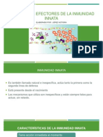 Mecanismos Efectores de La Inmunidad Innata