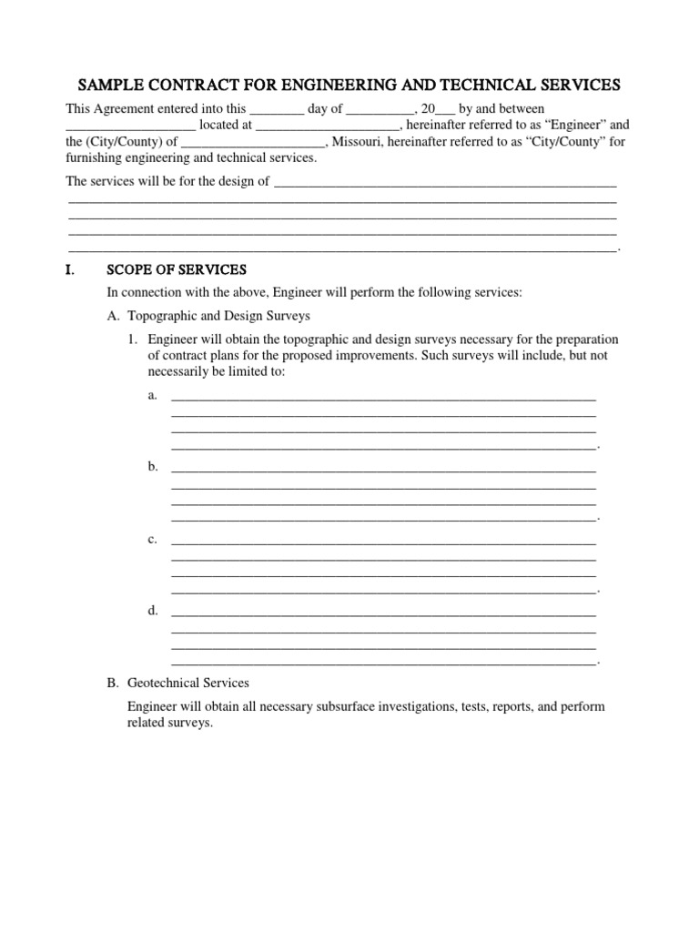 Engineering Technical Services | PDF | Rehabilitation Act Of 1973 ...