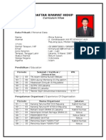 Contoh CV