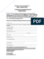 CIM Registration Form 2015