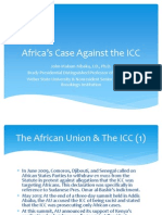 Africa Versus Icc Nyu Scps