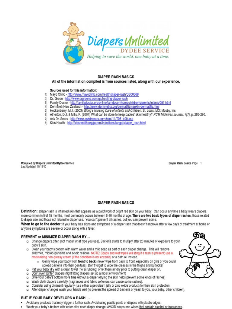Diaper Rash Clinical Presentation: History, Physical Examination – KLIVTN