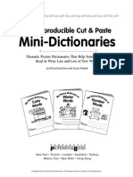 Cut & Paste Dictionaries