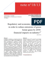 Regulatory and Economic Instruments in Order to Reduce Emissions of Green