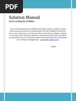 Download Precis Manual Solution  RDhillon by Mudassar Nawaz SN240711705 doc pdf