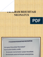 Program Resusitasi Neonatus 