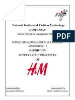 National Institute of Fashion Technology: Report On Supply Chain Practices OF