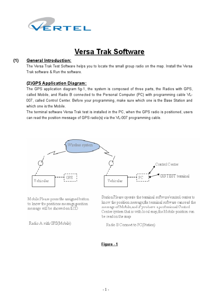 Versa Trak Test Software Overview | PDF