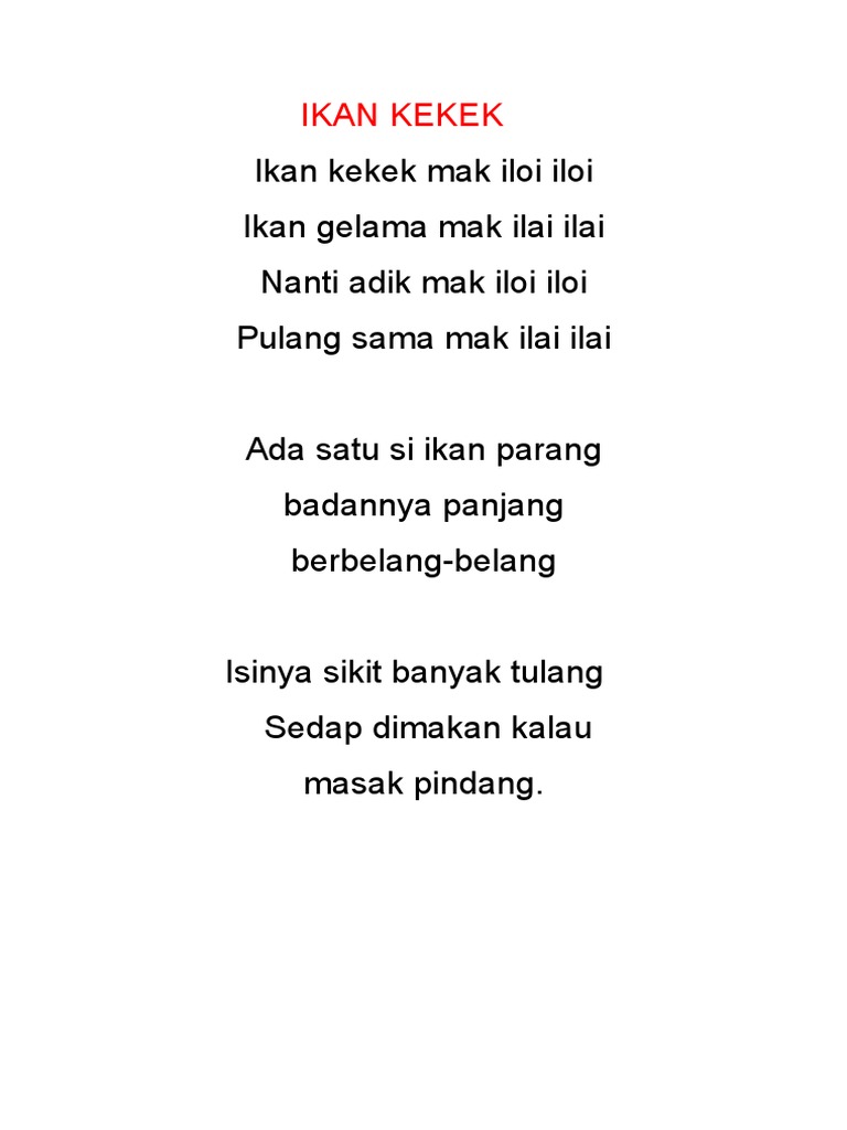 Ikan Kekek