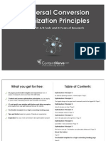 7 Universal Conv7 Universal Conversion Optimization Principlesersion Optimization Principles