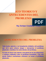 Marco Teórico y Antecedentes Del Problema