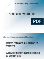 Ratio and Proportion: Mathematics For Engineering Technicians