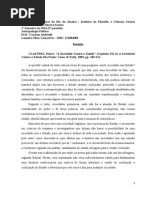 Resenha - Antropologia Política 2014.1 (Leandro Maia) (2 Pts) (Média Final 6,5)