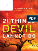 21 Things The Devil Cannot Do