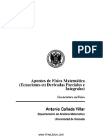 Apuntes de Física Matemática - Antonio Cañada Villar -Universidad de Granada
