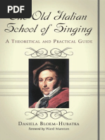 Download The Old Italian School of Singing by pascumal SN240736472 doc pdf