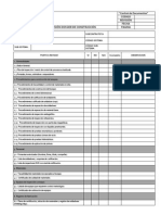 Lista de Chequeo Revision de Dossier