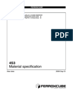 Data Sheet: Material Specification