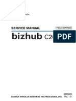Bizhub C20 S.M. Field Service