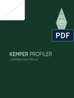 Kemper Profiler: Cabmaker User Manual