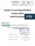 338033-4604-45EW-0003-05 (Carbon Steel Heat Exchangers - Scope of Work Specification) PDF