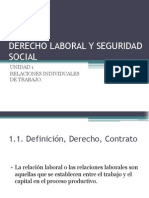 Derecho Laboral y Seguridad Social Unidad 1