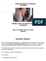 Diapositiva Del Curso de Formulaciòn de Proyectos de Inversiòn (P-5) Uncp