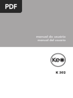 Manual Telefone K 302