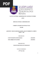 Download DISCUSS ISSUED FACED BY ASEAN IN ORDER TO ACHIEVE VISION    2020 by Nor Ashqira Kamarul SN240748888 doc pdf