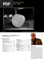 Cadernos de Tipografia e Desing Nr23 Maio de 2012