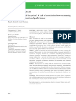 Self-Assessment or Self Deception? A Lack of Association Between Nursing Students' Self-Assessment and Performance