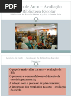 Modelo de Auto – Avaliação 3ª tarefa