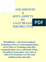 Bband Services & Mnce Aspect It