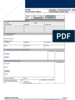 8D Corrective Actions Report