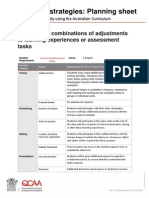 Developmental Delay Adjustments