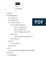 Diagrama de Flujo y Pseudocodigo