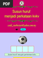 Susun Huruf KVKV