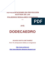 Poliedros en Proyección Acotada. (4/5) Dodecaedro.