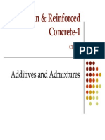 Role of Admixtures in Concrete