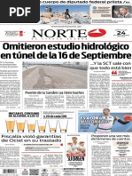 Periódico Norte edición del día 24 de septiembre de 2014