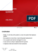Systemd: RHEL 7 Update